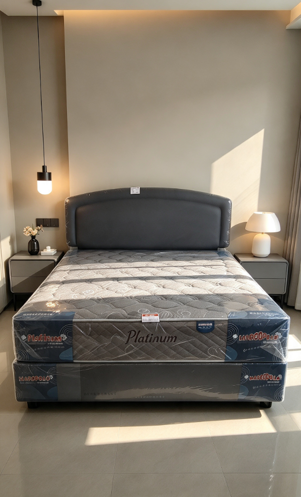 Spring Bed Set Platinum uk. 160x200cm
