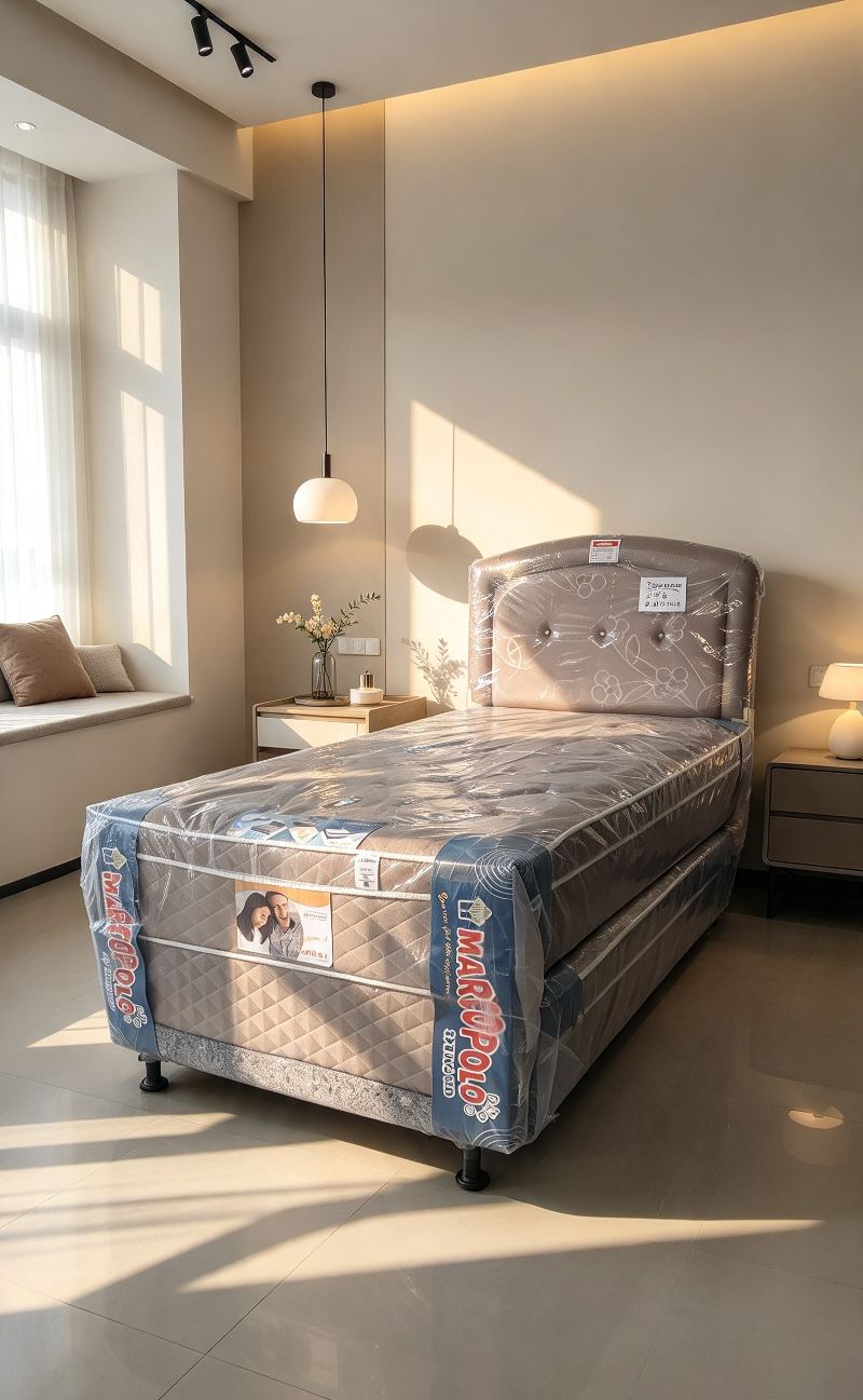 Springbed Two in One Platinum 120x200cm