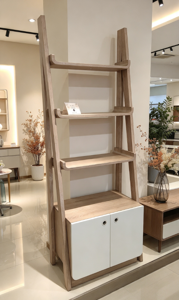 Ladder Display Cabinet/Bookcase