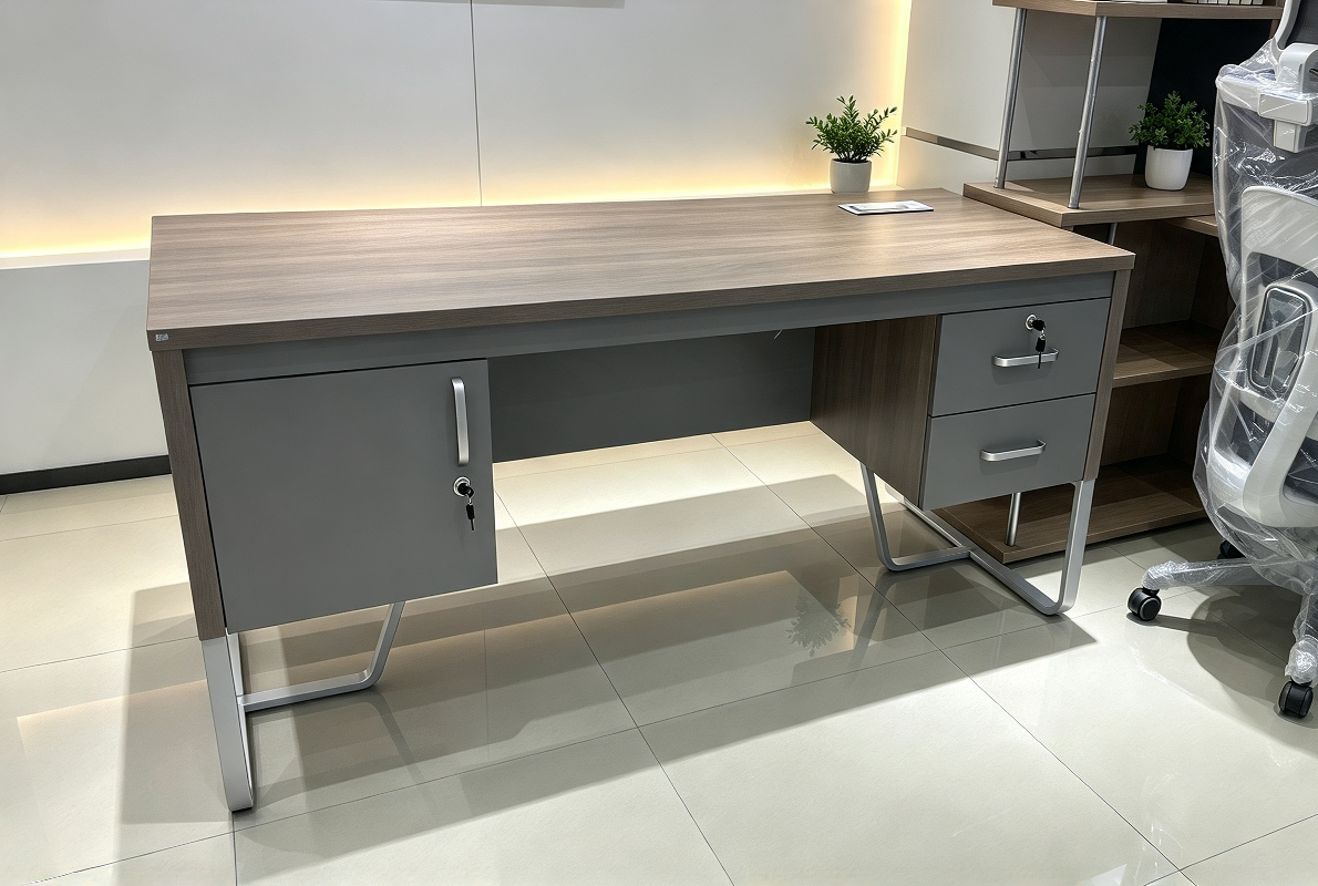 Meja Kantor/Meja Kerja 1 Biro Minimalis Industrial